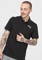 Polo Negro-Blanco Puma Essentials de Puma