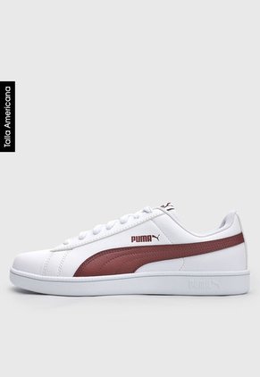 Tenis Lifestyle Blanco-Borgoña Puma Up