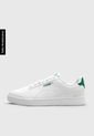Tenis Lifestyle Blanco-Verde Puma Shuffle de Puma