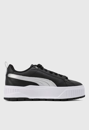 Tenis Lifestyle Negro-Plateado-Blanco PUMA Karmen II Metallic Dream