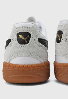 Tenis Lifestyle Gris-Blanco-Negro PUMA Palermo Moda