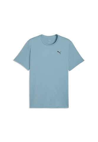 Camisa Deportiva Puma Original Tad Ess Solid Cat Azul Hombre Puma