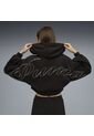 Hoodie Puma Original Ess Graphic Bedazzled Fz Tr Negro Mujer de Puma
