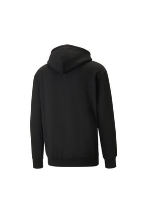 Hoodie Puma Original Classic Small Logo Fl Negro Para Hombre