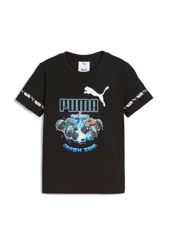 Camisa Deportiva Puma X Hot Wheel Graphic B Negro Niños Puma