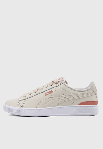 Tenis Lifestyle Beige-Blanco-Salmón PUMA Vikky V3