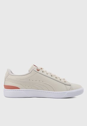 Tenis Lifestyle Beige-Blanco-Salmón PUMA Vikky V3