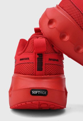 Tenis Running Rojo-Negro PUMA SOFTRIDE Carson