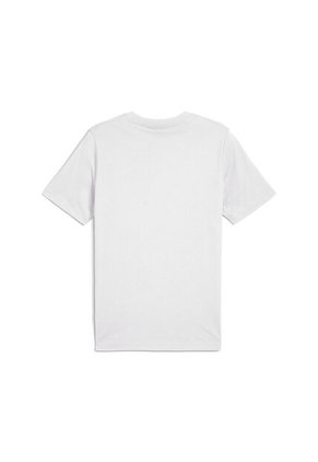 Camisa Tshirt Marca Puma Graphics Sneaker Tee Blanco Hombre