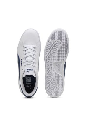 Tenis Deportivo Puma Original Smash 3.0 L Blanco Para Hombre