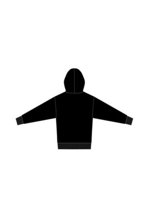 Hoodie Puma Original Ess No. 1 Logo Comfort Negro Mujer