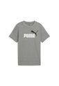 Camisa Deportiva Puma Ess 2 Color No1 Logo B Gris Niños de Puma