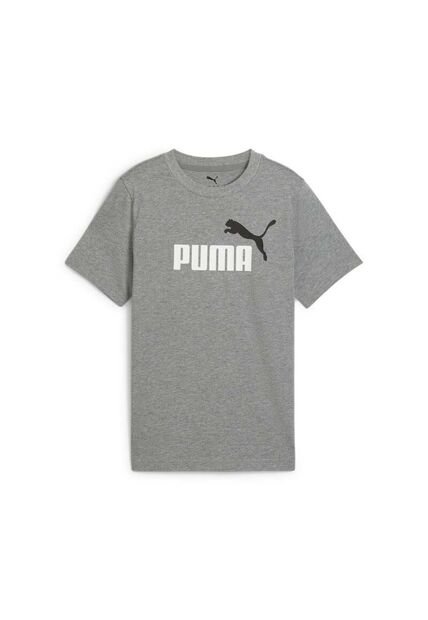 Camisa Deportiva Puma Ess 2 Color No1 Logo B Gris Niños