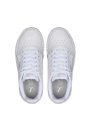 Tenis Puma Para Niño Carina 20 Jr Blanco