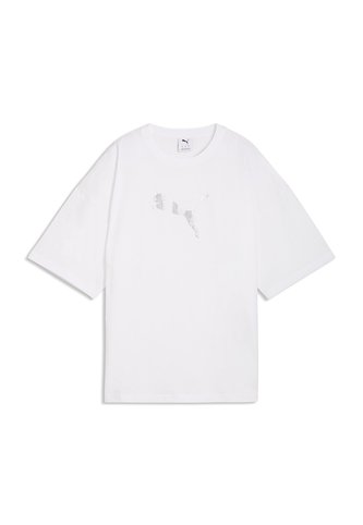 Camisa Deportiva Puma Original Ess Graphics Leo Blanco Mujer Puma
