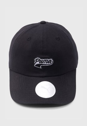 Gorra Negro-Blanco Puma Script Logo