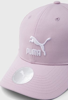 Gorra Rosa-Blanco Puma Classics Archive Logo