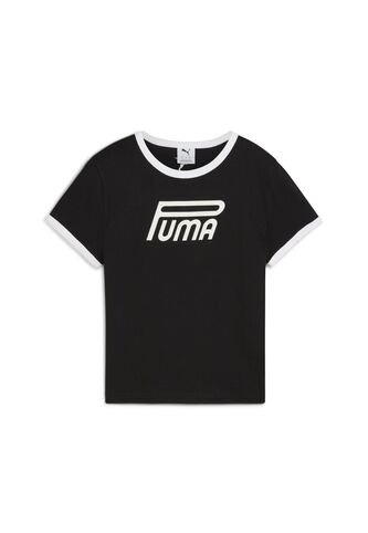 Camisa Deportiva Puma Future Archive Graphic Slim Negro Dama Puma