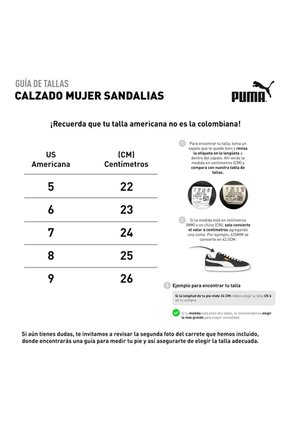 Sandalias Puma Original Cool Cat 2.0 Negro Para Mujer