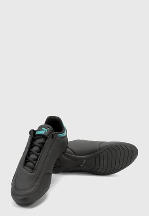 Tenis Lifestyle Negro-Azul Turquesa Puma Mapm Future Kart Cat