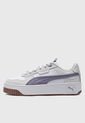 Tenis Lifestyle Blanco-Lila-Beige PUMA CARINA STREET LUX de Puma