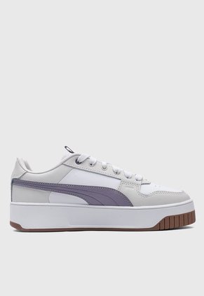 Tenis Lifestyle Blanco-Lila-Beige PUMA CARINA STREET LUX