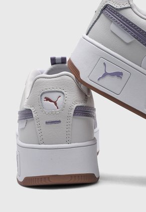 Tenis Lifestyle Blanco-Lila-Beige PUMA CARINA STREET LUX