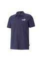 Camiseta Puma Polo Essentials Piqué-Azul de Puma