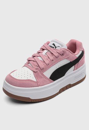 Tenis PUMA Rebound Femme Blanco
