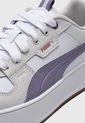 Tenis Lifestyle Blanco-Lila-Beige PUMA CARINA STREET LUX de Puma