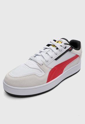 Tenis Lifestyle PUMA Scuderia Ferrari Court Classic Street Blanco