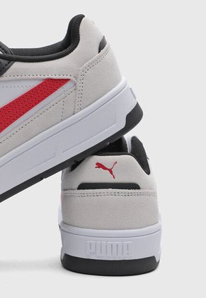 Tenis Lifestyle PUMA Scuderia Ferrari Court Classic Street Blanco