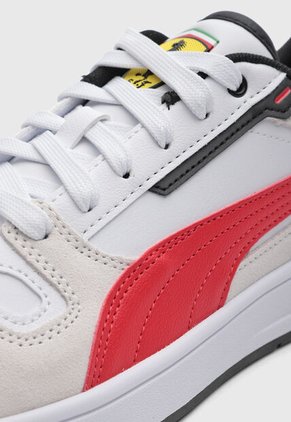 Tenis Lifestyle PUMA Scuderia Ferrari Court Classic Street Blanco