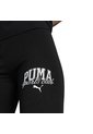 Pantalon Leggings Puma Original Class High-Waist Negro Mujer de Puma