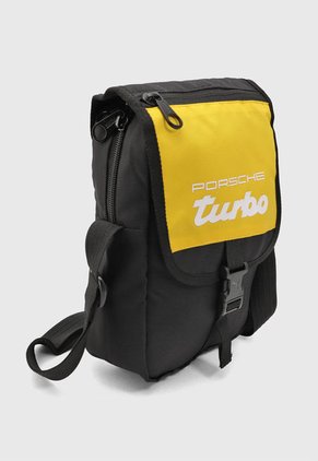 Bolso Manos Libres Negro-Amarillo-Blanco Puma Porsche Legacy Small