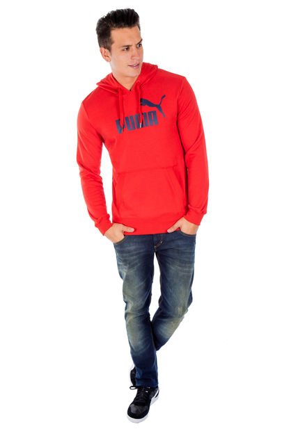 Buzo puma fashion rojo