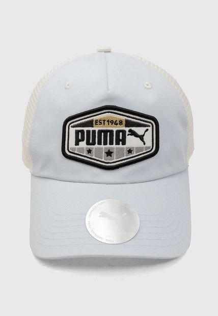 Gorra Celeste-Negro-Marfil Puma Prime Trucker