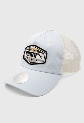 Gorra Celeste-Negro-Marfil Puma Prime Trucker