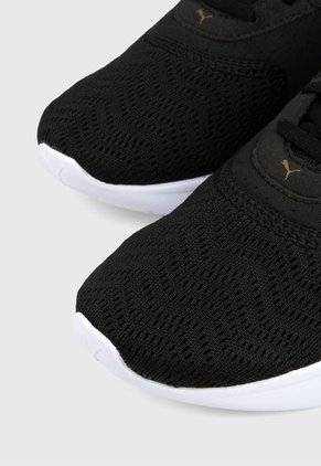 Tenis Training Negro-Dorado Puma Jaro Metal