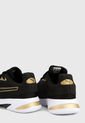 Tenis Training Negro-Dorado Puma Jaro Metal de Puma