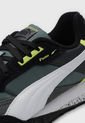 Tenis Lifestyle Verde-Negro-Lima Puma Blktop Rider de Puma