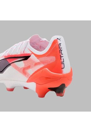 Guayos Puma Hombre Ultra 5 Ultimate FG - Blanco-Rojo