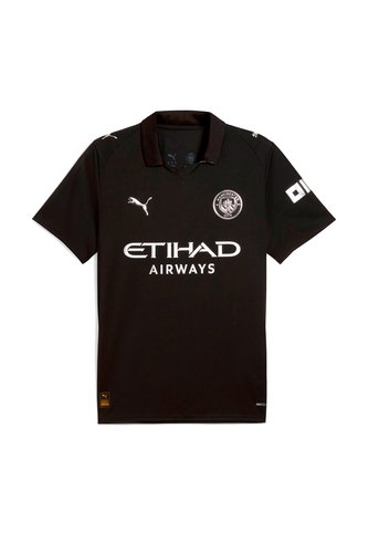 Camisa Deportiva Puma Original Mcfc Away Jersey Negro Hombre Puma