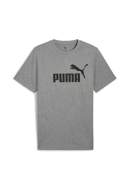 Camisa Deportiva Puma Original Ess No1 Logo Gris Para Hombre