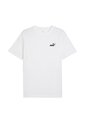 Camisa Deportiva Puma Ess Small No.1 Logo Blanco Para Hombre de Puma