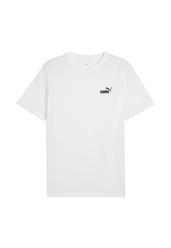 Camisa Deportiva Puma Ess Small No.1 Logo Blanco Para Hombre Puma