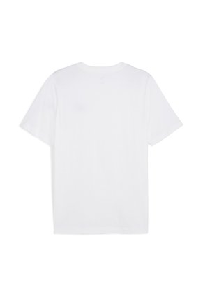 Camisa Deportiva Puma Ess Small No.1 Logo Blanco Para Hombre