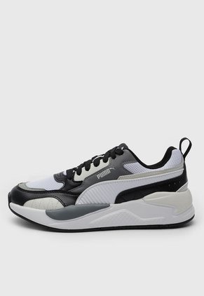 Tenis Lifestyle Blanco-Negro-Gris Puma X-Ray 2 Square
