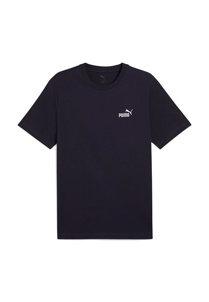 Camisa Deportiva Puma Original Ess Small N1 Logo Azul Hombre