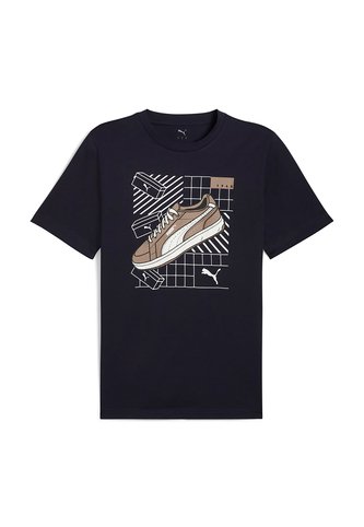 Camisa Deportiva Puma Original Graphics Sneaker Azul Hombre Puma